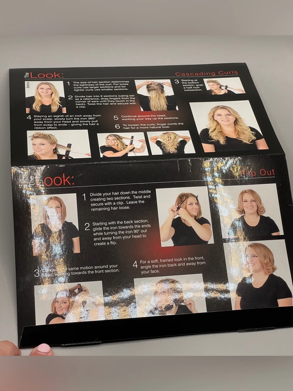 Get Salon quality results anywhere you go! This new lightweight flat iron combin
